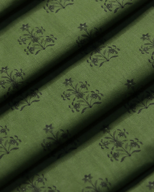 Matcha Green (Unstitched Light khaddar) 5m