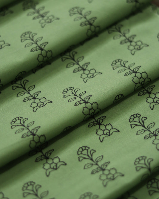 Pistachio Fine Cambric Unstitched (5m)