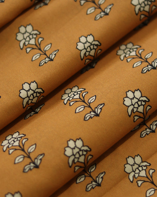 Golden Hour Fine Cambric Unstitched (5m)