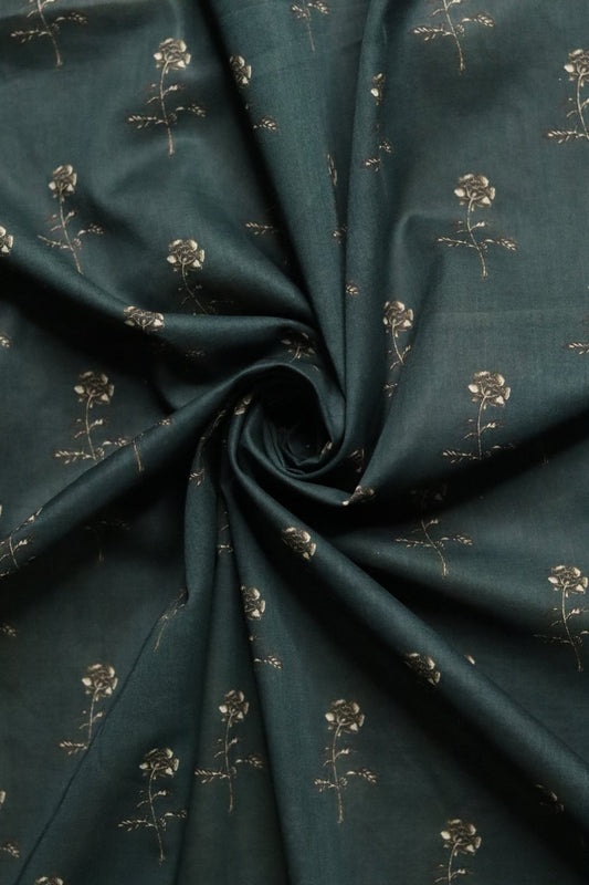 Zinc green premium lawn unstitched 5m