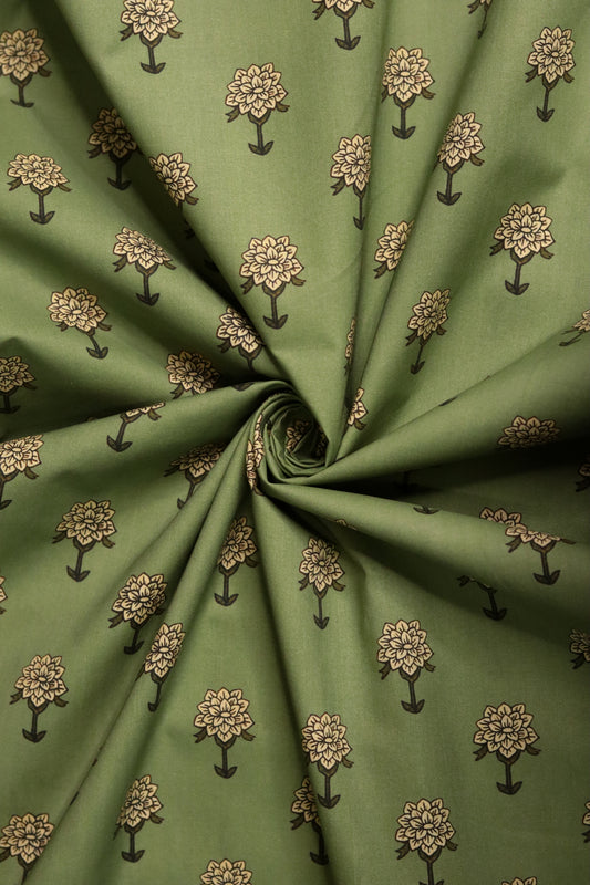 Green Dahlia Premium Cambric (5m)